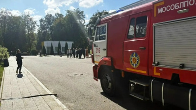 Пожарно-тактическое занятие состоялось в перинатальном центре Коломны