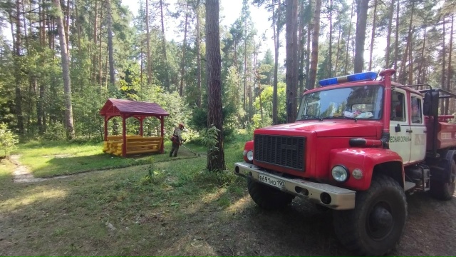В Коломне благоустраивают зоны отдыха в лесах