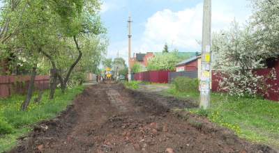 Улица Песочная оденется в асфальт