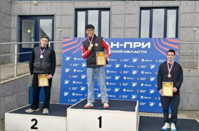 Коломенец принял участие в соревнованиях по лёгкой атлетике