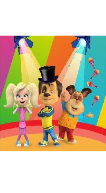 Интерактивное игровое шоу "Барбоскины цирк"