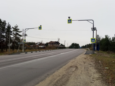 В деревне Ширяевской завершили обустройство тротуара 
