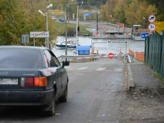 Движение по Черкизовскому наплавному мосту временно перекроют