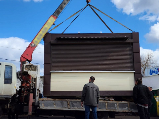 Луховицы избавляются от незаконных ларьков