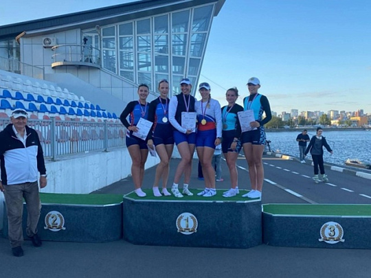 Коломчанки завоевали бронзу на чемпионате России по гребле