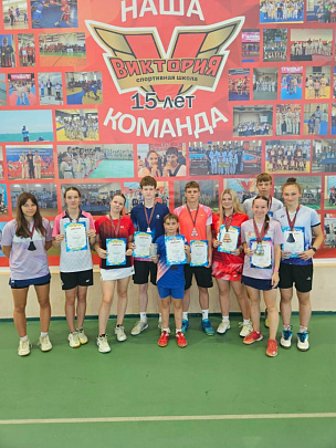 Коломенцы приняли участие во Всероссийских юниорских и юношеских соревнованиях по бадминтону