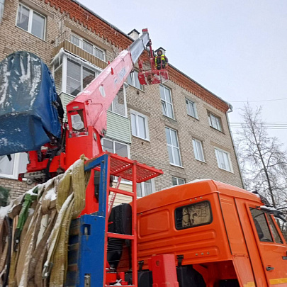 Департамент городского хозяйства Коломны очистил почти 200 кровель от наледи 