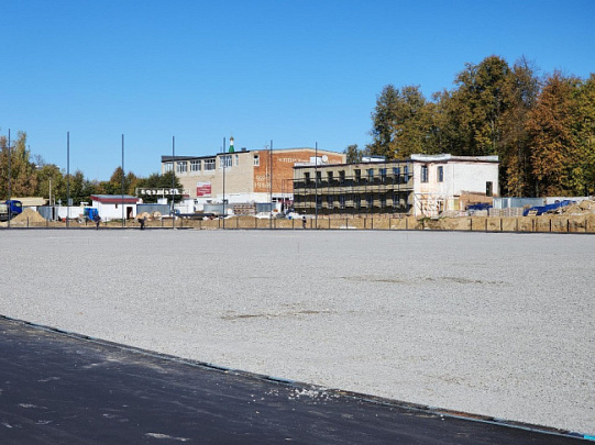 Стадион "Мещёра" в Егорьевске после реконструкции откроется весной 2026 года