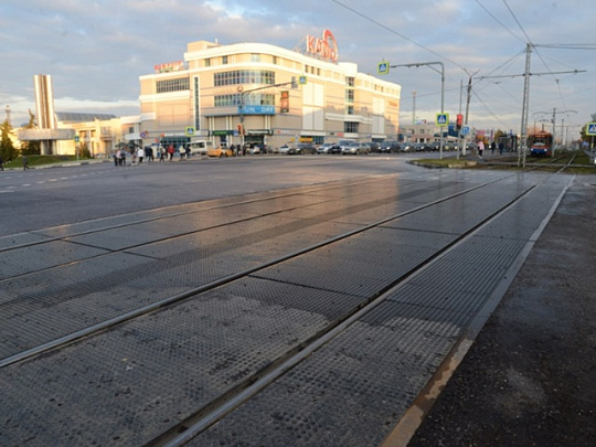 В Коломне отремонтируют ещё два трамвайных переезда