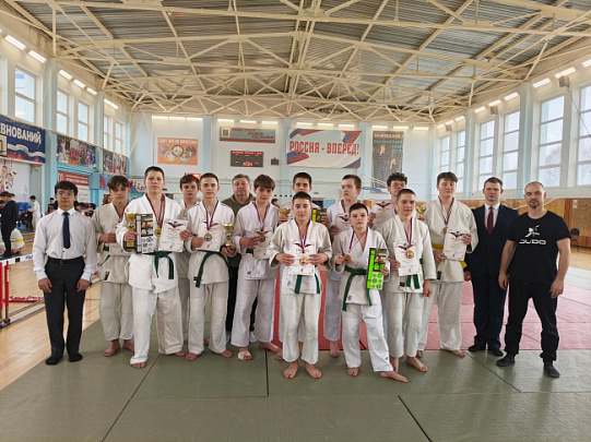 Традиционный турнир по дзюдо среди юношей 2012-2014 г. р. состоялся в Серебряных Прудах