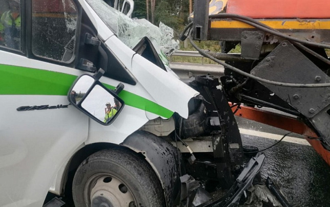 Серьёзная авария произошла в Луховицах