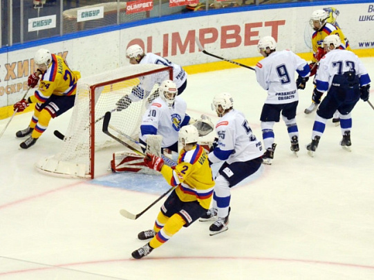 Воскресенский "Химик" сразится с "Рязань-ВДВ" на чемпионате ВХЛ