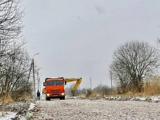 Под Егорьевском строят дорогу в Лосино