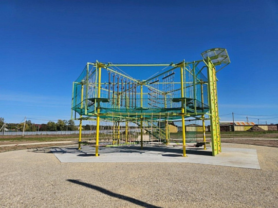 В Луховицах открыли верёвочный парк