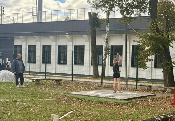 В Коломне прошли соревнования по метанию