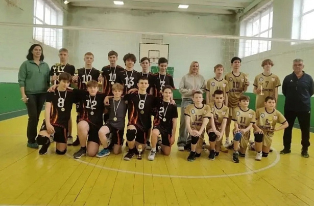 Коломенцы приняли участие в волейбольной лиге