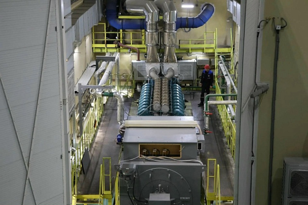 На Коломенском заводе введён в эксплуатацию новый испытательный стенд