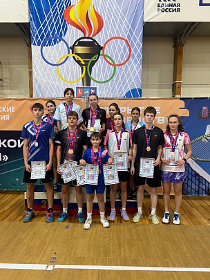 Коломенские спортсмены приняли участие в соревнованиях по бадминтону "Донской волан"
