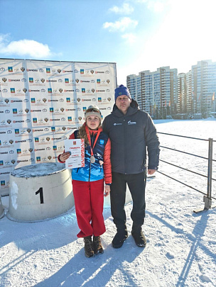 Коломенцы приняли участие в соревнованиях по лыжным гонкам