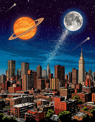 Комету можно будет наблюдать в середине ноября