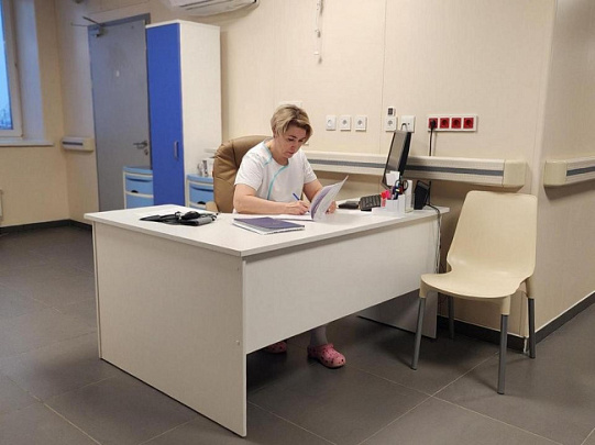 Первый этап капремонта Луховицкой терапевтической больницы завершён