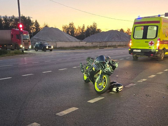 В Луховицах в результате ДТП на трассе М-5, двоих госпитализировали