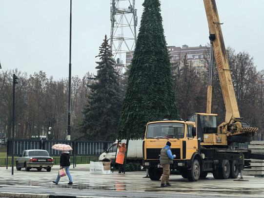 Новый центральный праздничный объект Воскресенска