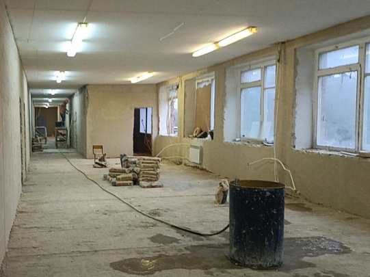 Школа на улице 60 лет Октября в Белоозёрском готовится к встрече учеников 