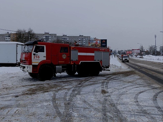 Пожарные и медики Егорьевска спасли жизнь пожилой женщины