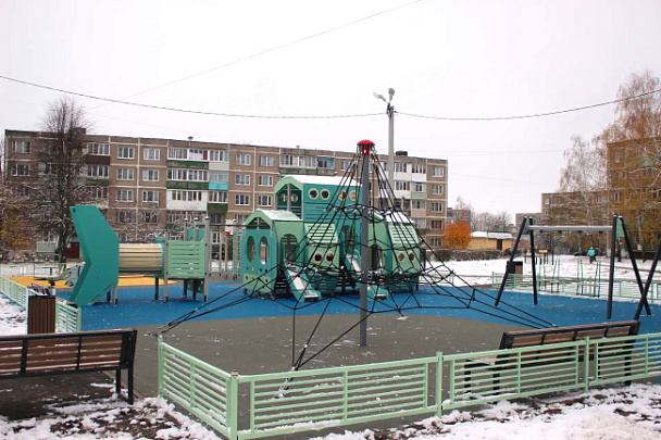 Новые современные детские площадки появятся в Коломне и Озёрах
