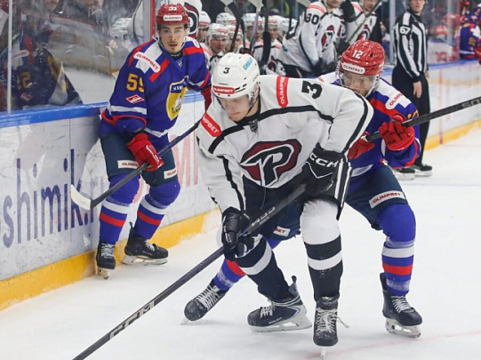 Воскресенский "Химик" разгромил "Рубин" из Тюмени со счётом 3:0 в матче ВХЛ 