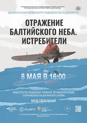 В Доме Озерова 8 мая покажут документальный фильм "Отражение балтийского неба. Истребители"