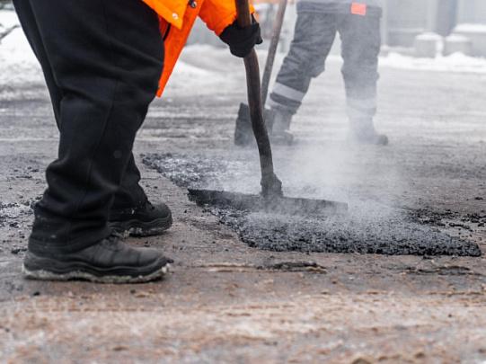 Завершён ямочный ремонт региональных трасс в Воскресенском округе