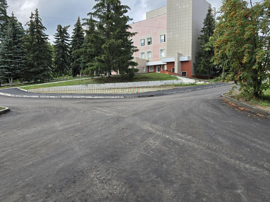 В Озёрах завершается ремонт в больничном городке